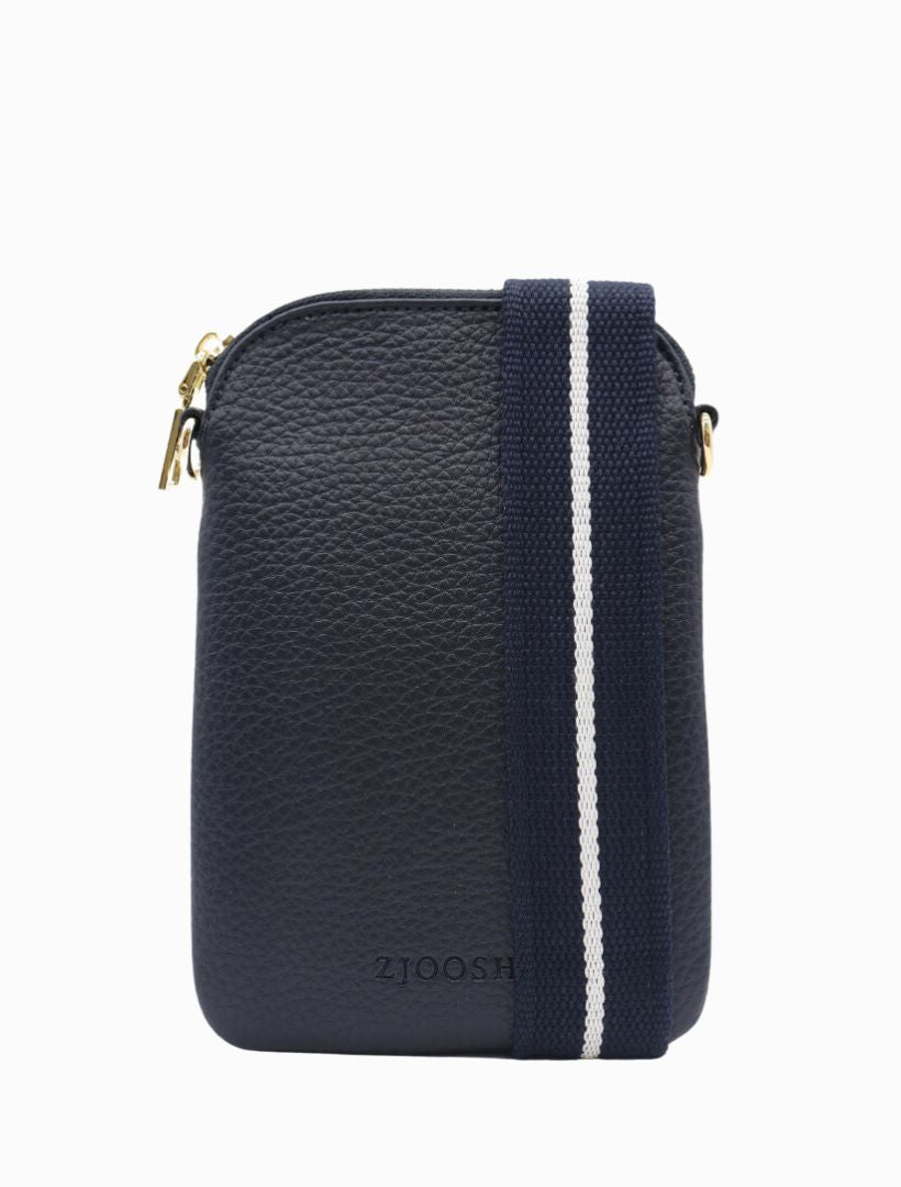 Wanderer Cross Body Bag Navy - Zjoosh