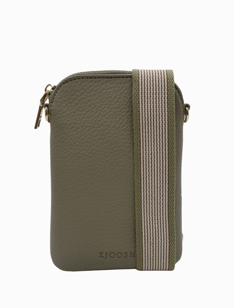 Wanderer Cross Body Bag Sage - Zjoosh