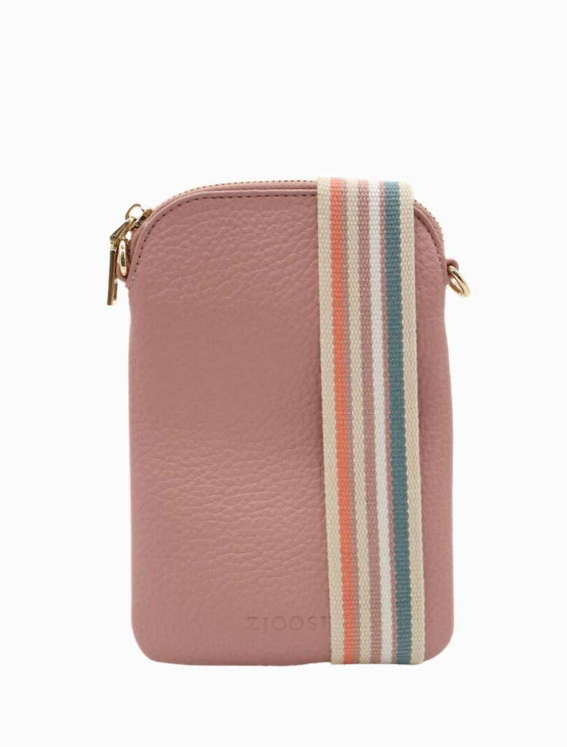 Wanderer Cross Body Bag Soft Pink - Zjoosh