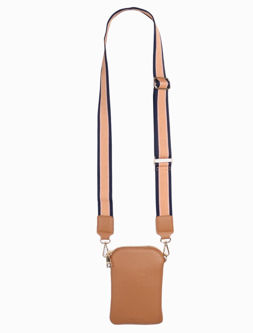 Wanderer Cross Body Bag Tan - Zjoosh