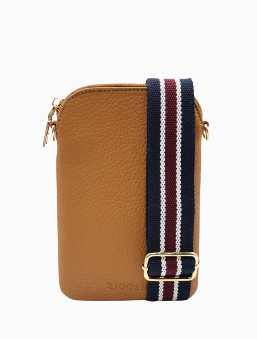 Wanderer Cross Body Bag Tan - Zjoosh