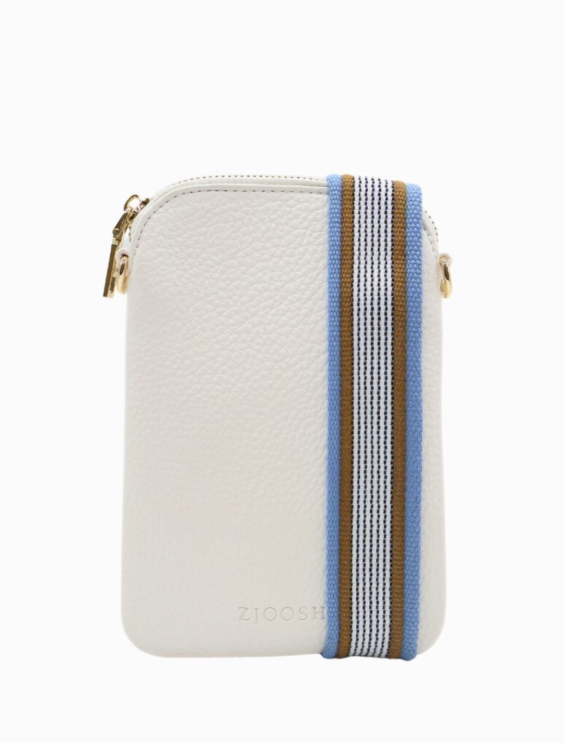 Wanderer Cross Body Bag White - Zjoosh