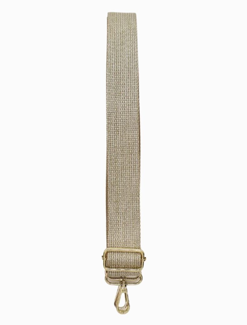 Webbing Bag Strap Gold - Zjoosh