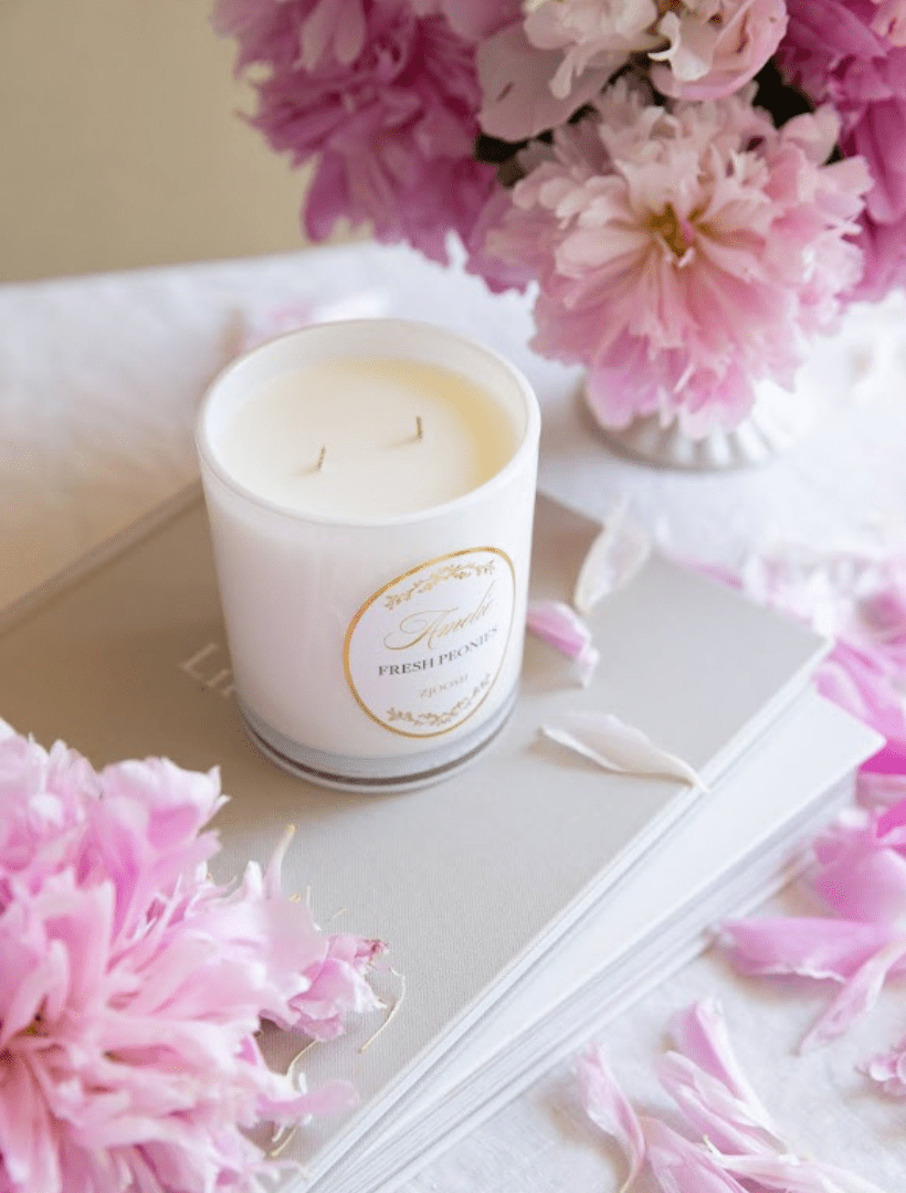 Zjoosh Candle Amelie Fresh Peonies - Zjoosh