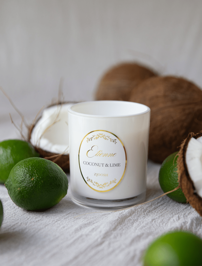 Zjoosh Candle Etienne Coconut &amp; Lime - Zjoosh