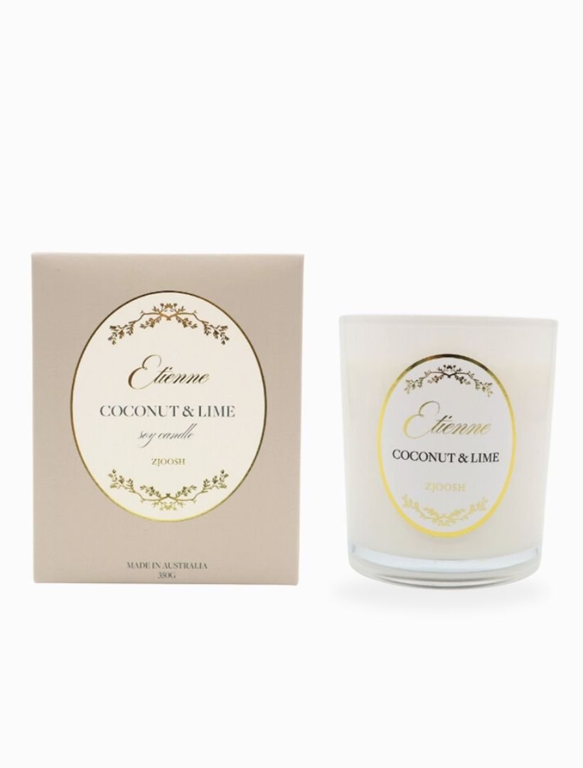 Zjoosh Candle Etienne Coconut &amp; Lime - Zjoosh