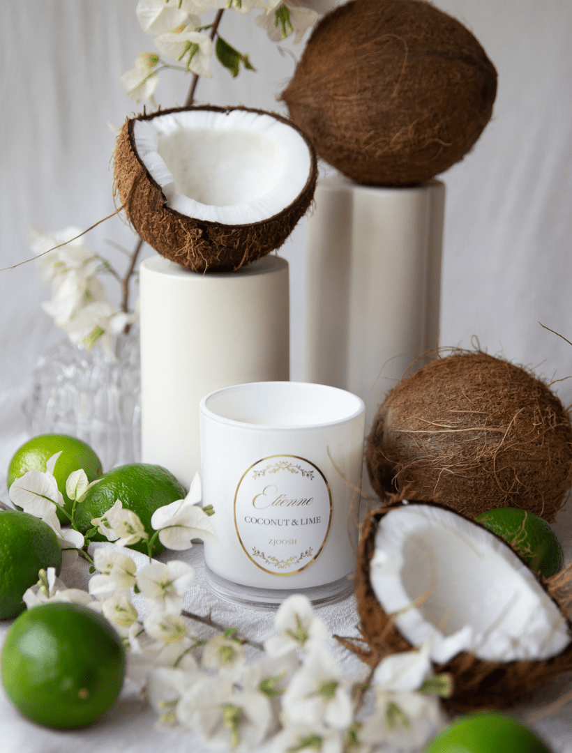 Zjoosh Candle Etienne Coconut &amp; Lime - Zjoosh