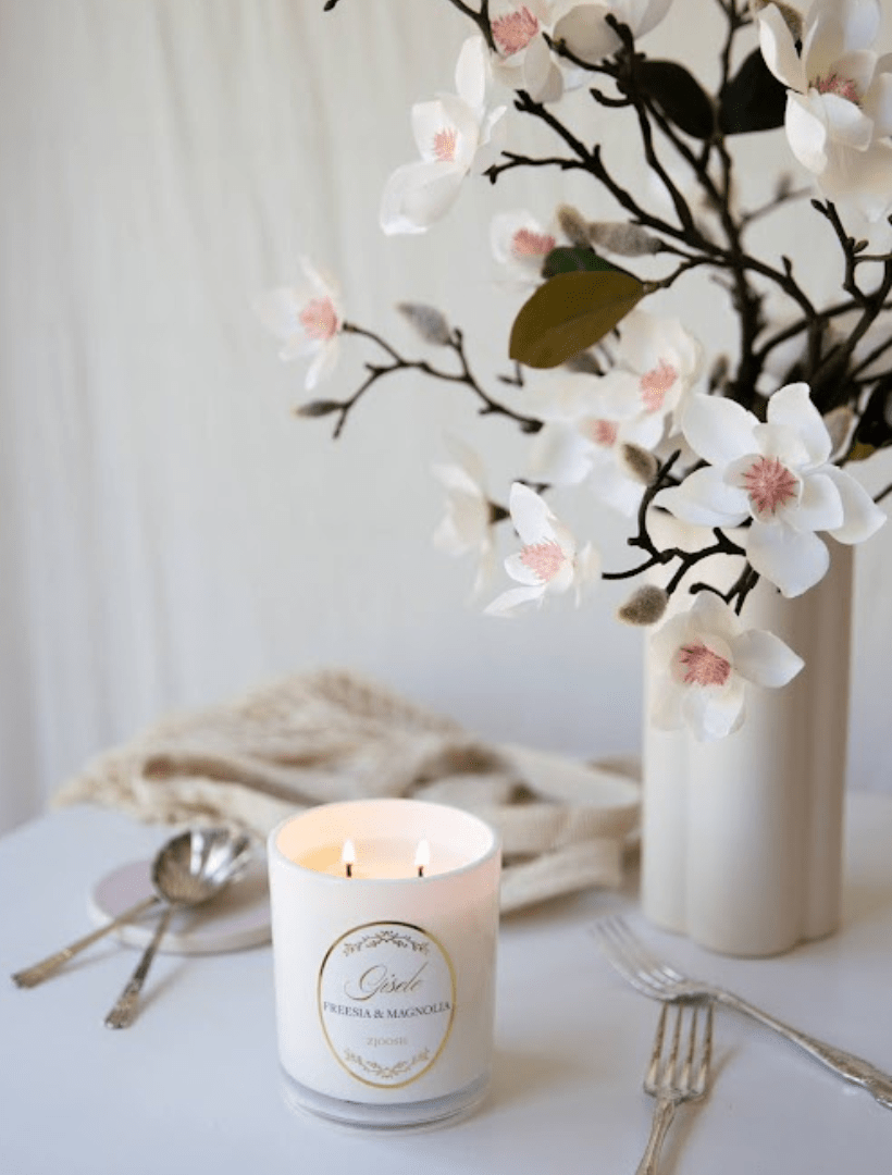 Zjoosh Candle Gisele Freesia &amp; Magnolia - Zjoosh