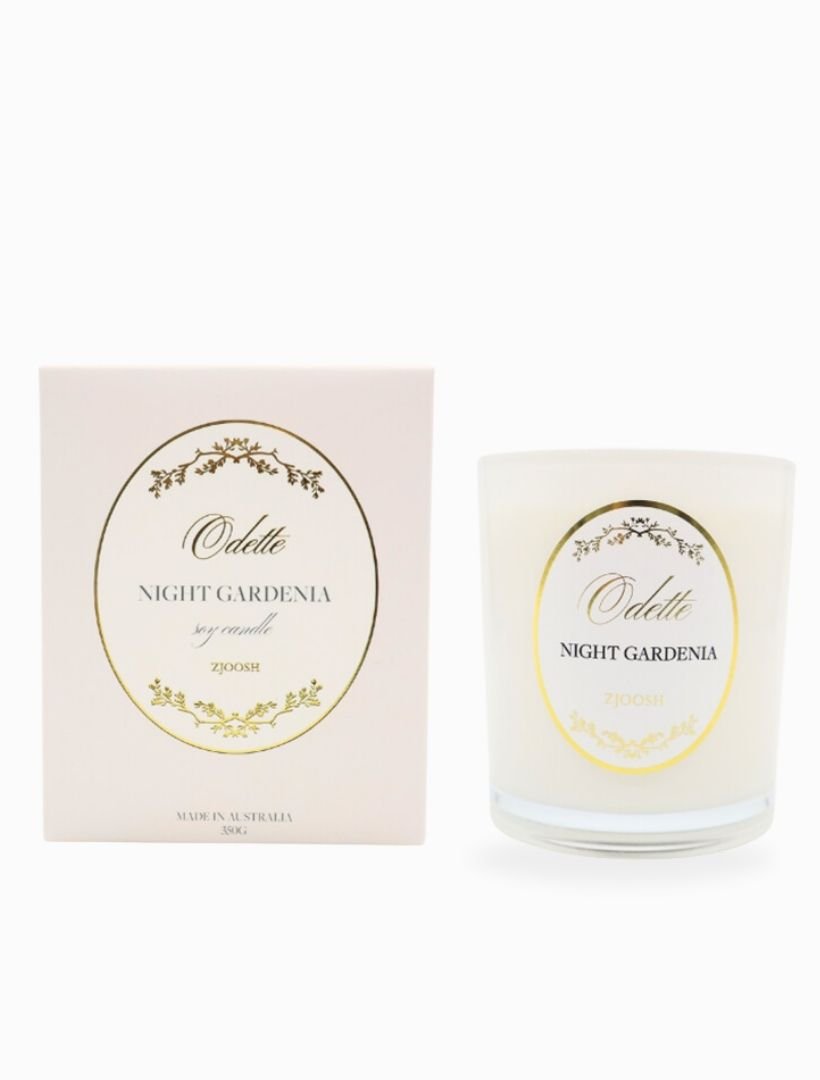 Zjoosh Candle Odette Night Gardenia - Zjoosh