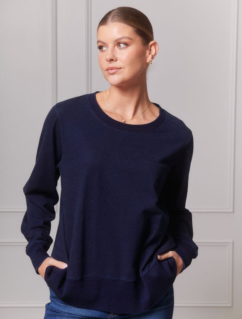 Zjoosh Classic Sweatshirt Indigo - Zjoosh