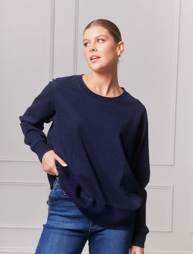 Zjoosh Classic Sweatshirt Indigo - Zjoosh