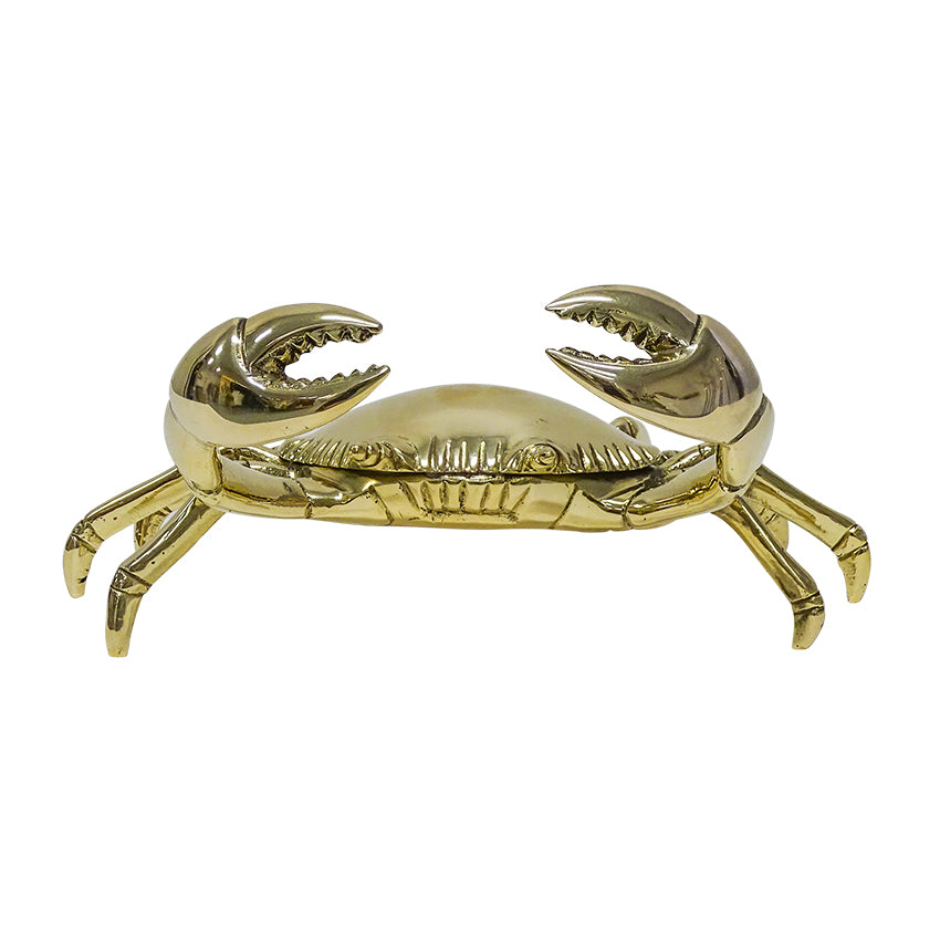 Crab Decor Brass Large