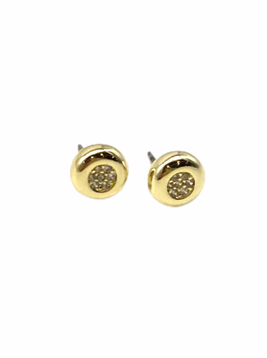 Gold and Crystal Studs- FINAL SALE
