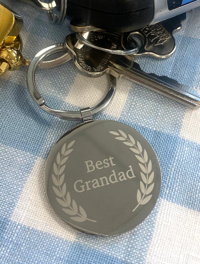 Best Grandad Keyring - Zjoosh