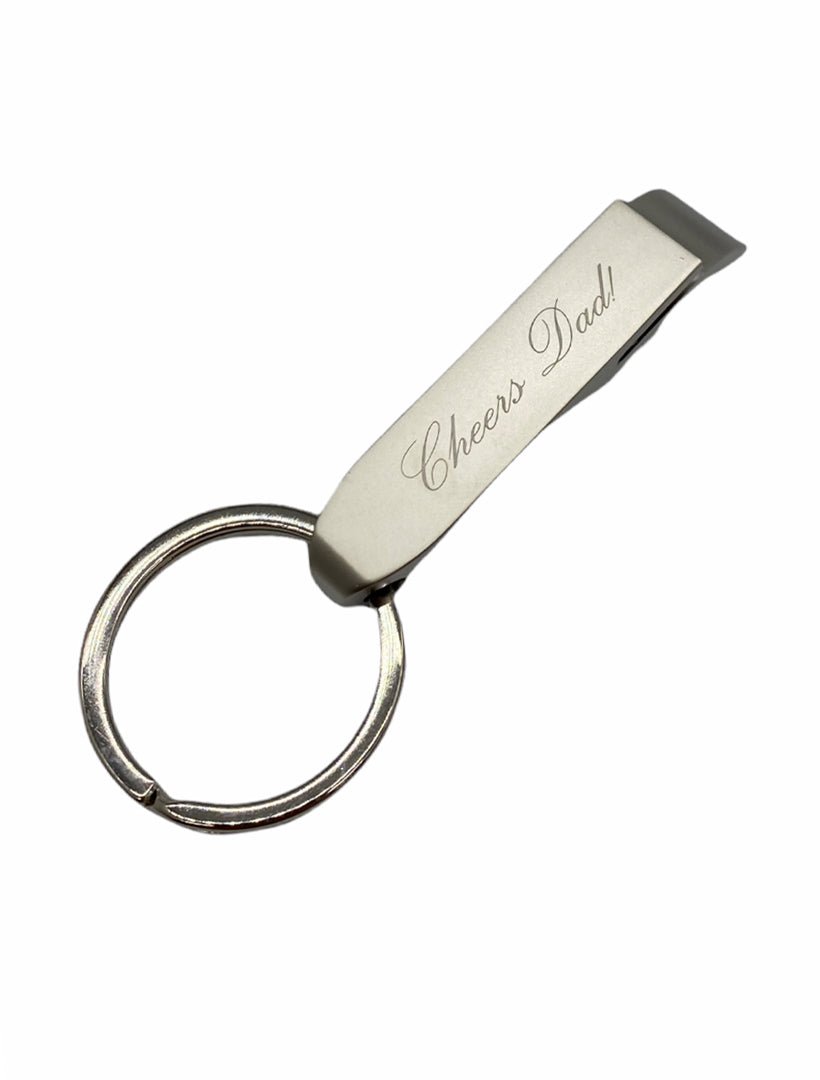 Cheers Dad Opener Keyring - Zjoosh
