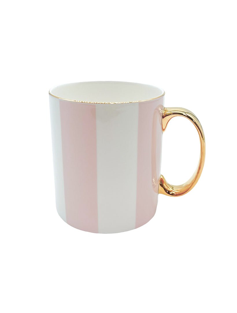 Classic Striped Mug Pink - Zjoosh