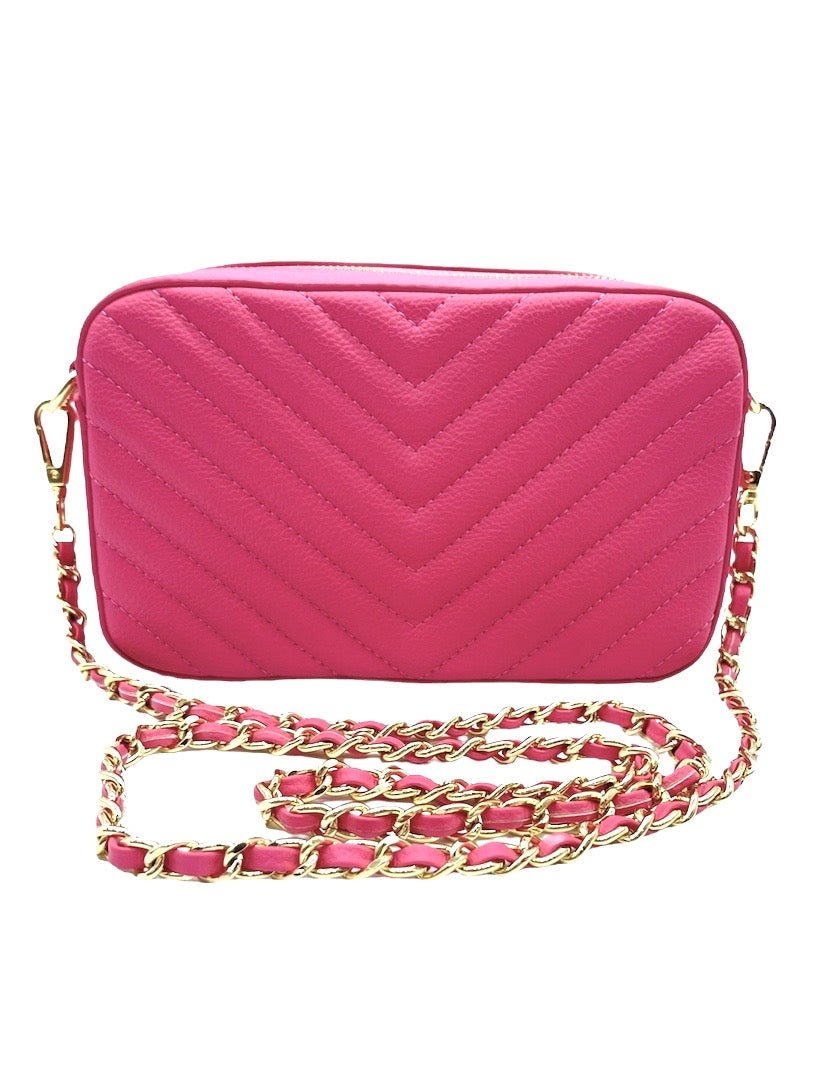 Frankie Speed Cross Body Bag Bright Pink - Zjoosh