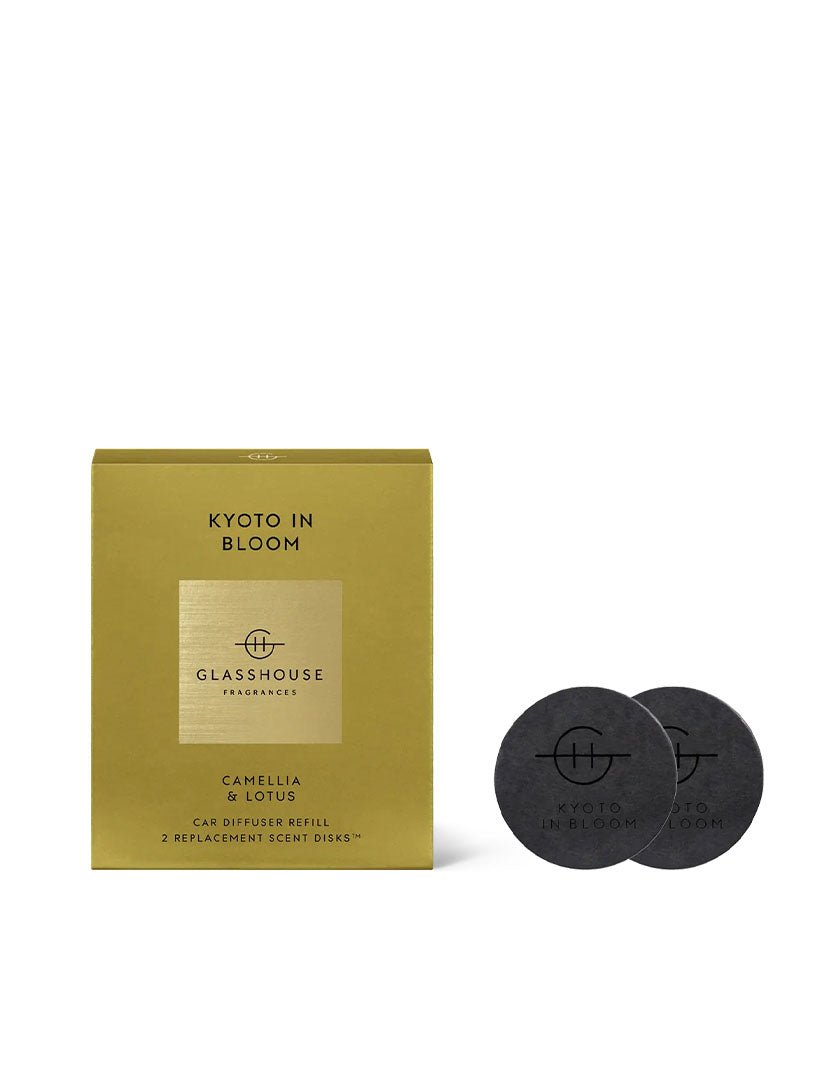 GF KYOTO IN BLOOM Car Diffuser 2 Replacement Scent Disks - Zjoosh