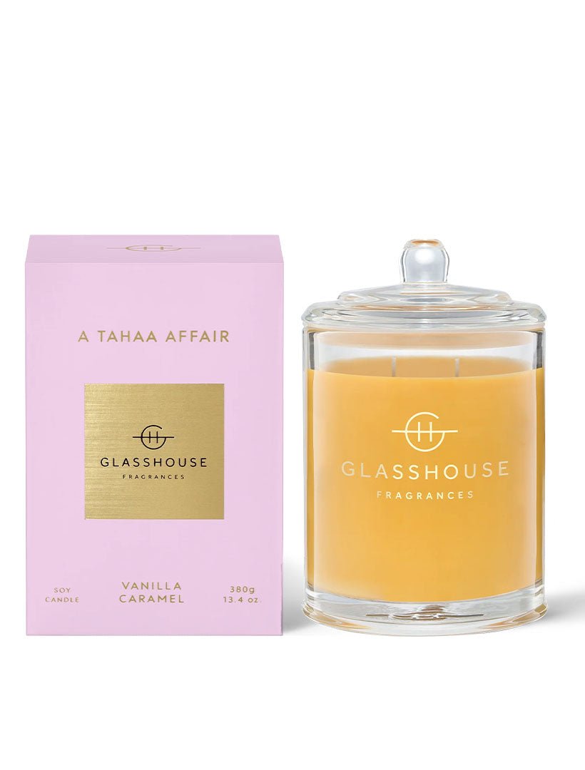 Glasshouse Fragrance A Tahaa Affair Candle 380G - Zjoosh