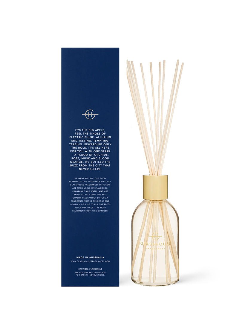 Glasshouse Fragrance I&#39;ll Take Manhattan Diffuser 250ml - Zjoosh