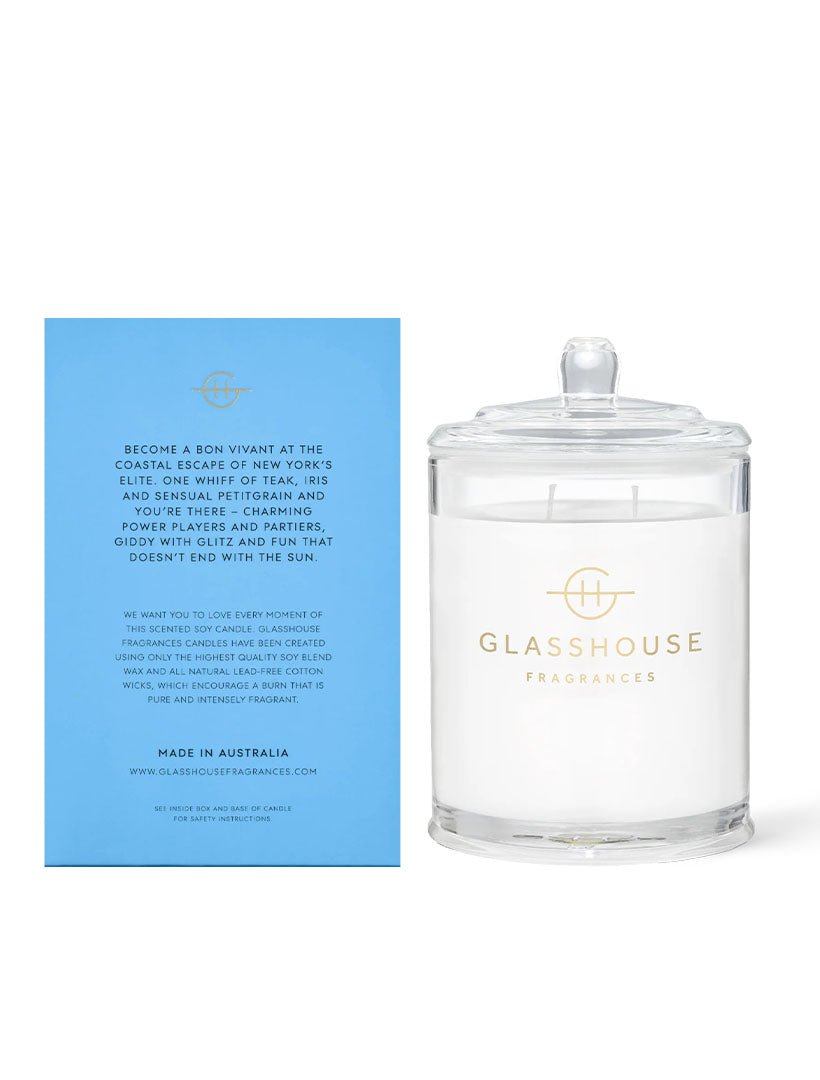 Glasshouse Fragrance The Hamptons Candle 380G - Zjoosh