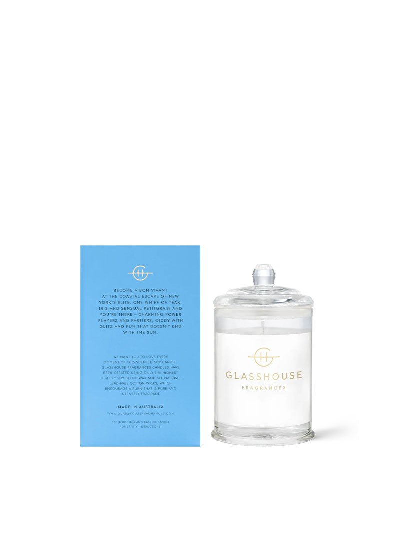 Glasshouse Fragrance The Hamptons Mini Candle 60G - Zjoosh