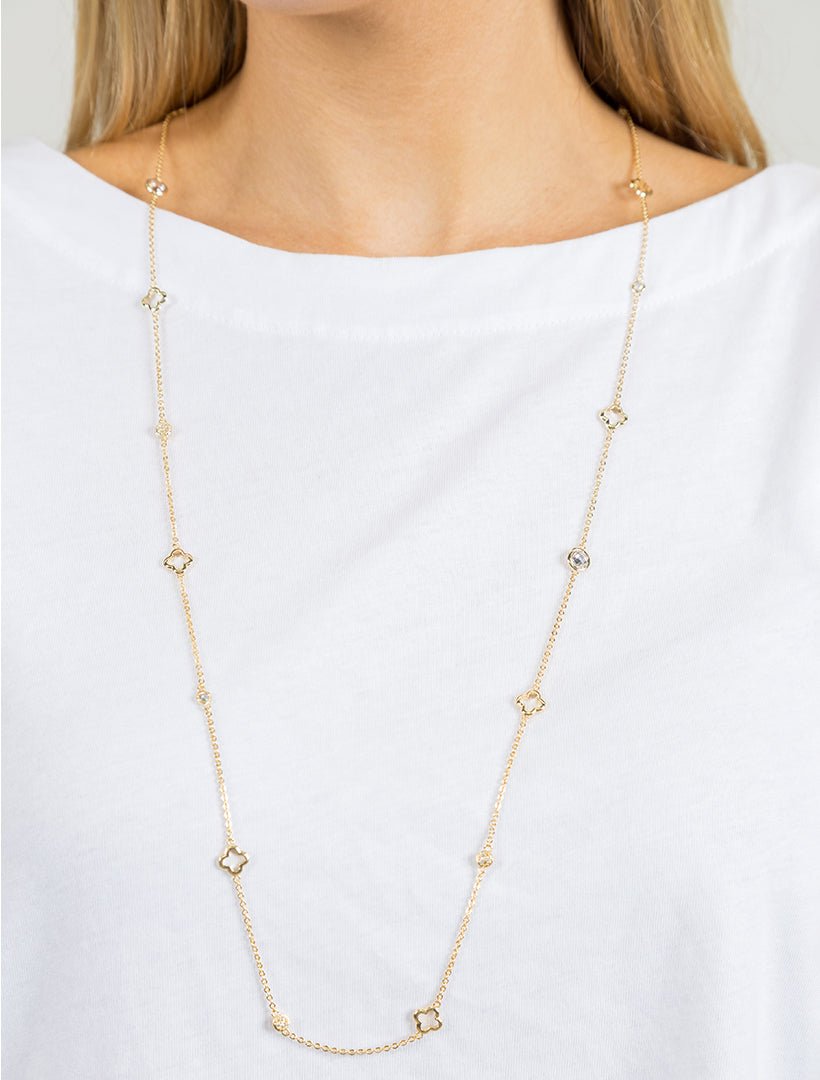  Long Gold Necklace