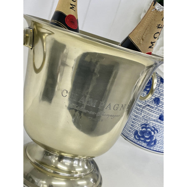Champagne Bucket Footed Gold