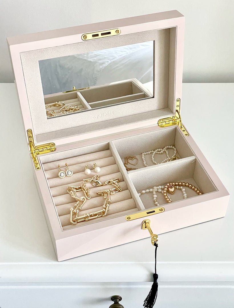Lacquered Jewellery Box Pink - Zjoosh
