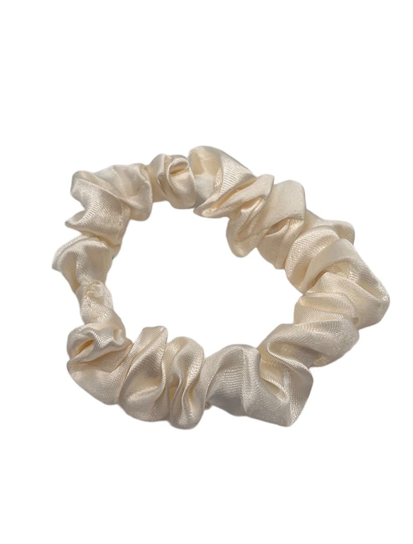 Mini Scrunchie Set of 4 Beige - Zjoosh