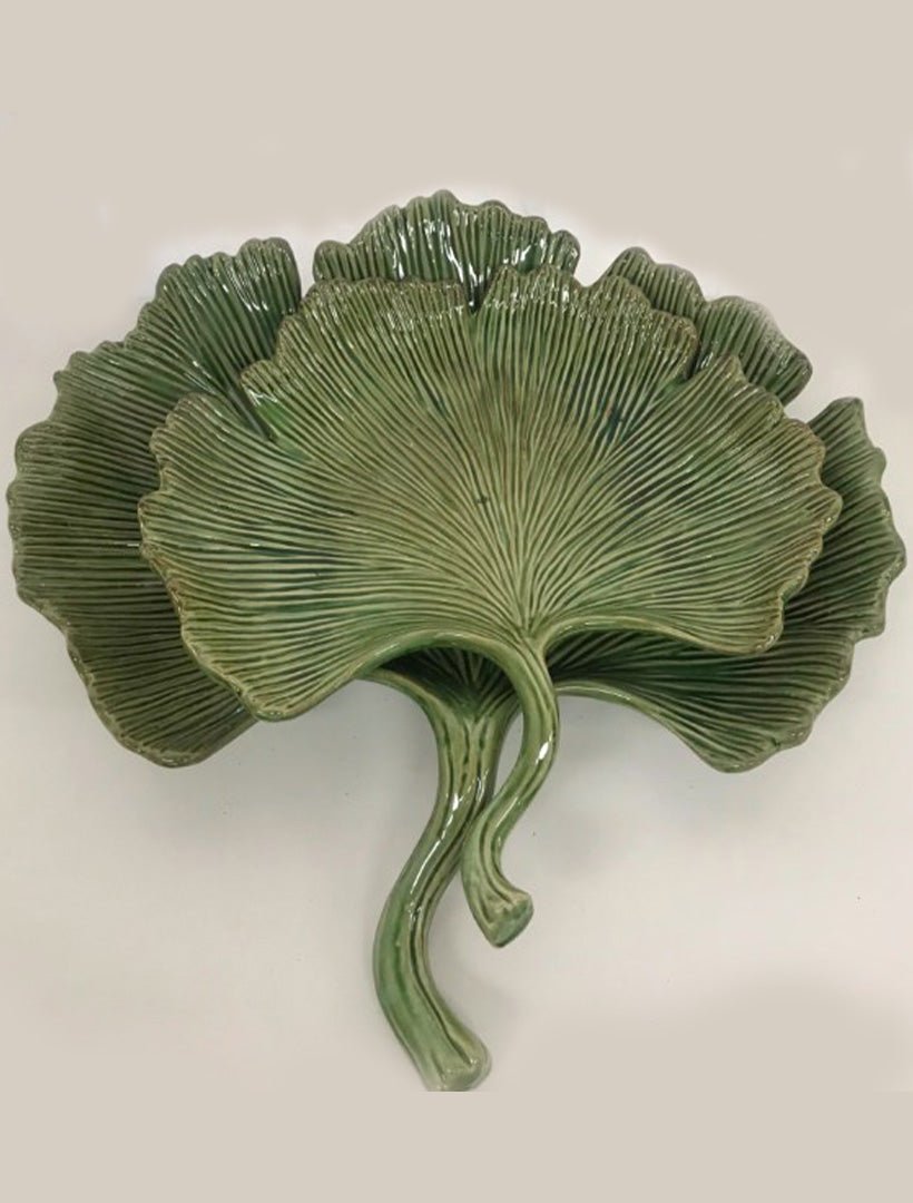 Mode Ginko Leaf Plate Large - Zjoosh