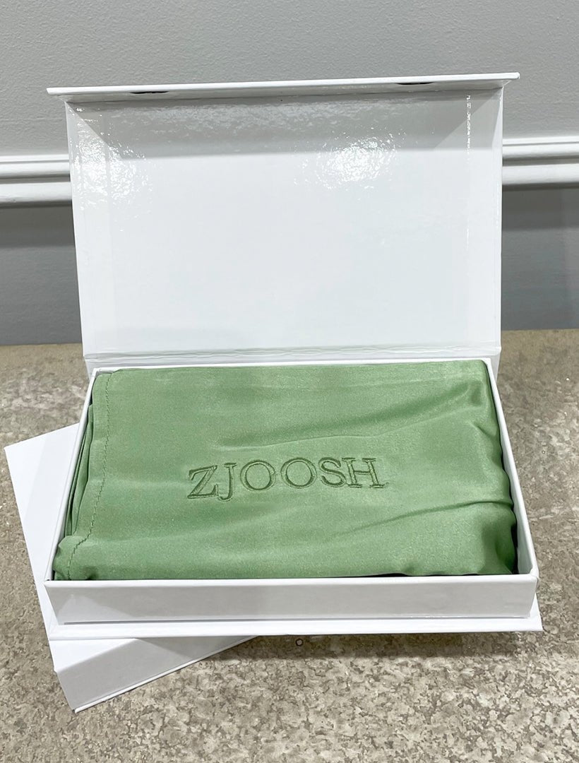 Silk Pillow Case Basil - Zjoosh