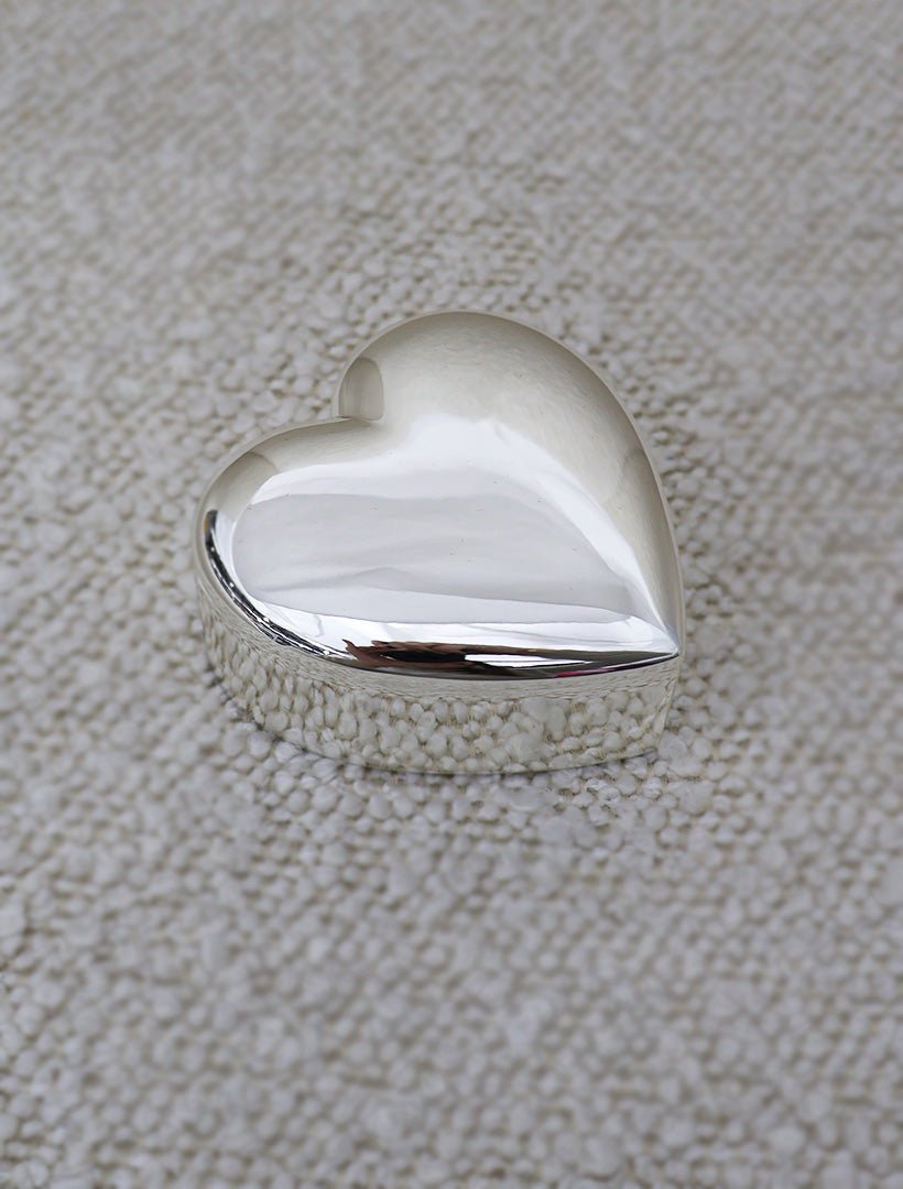 Silver Plated Heart Box - Zjoosh