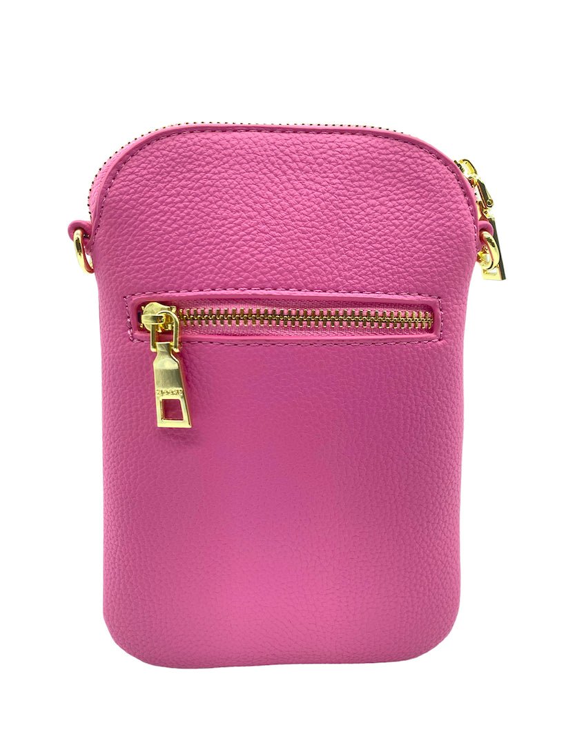 Wanderer Cross Body Bag Bright Pink - Zjoosh